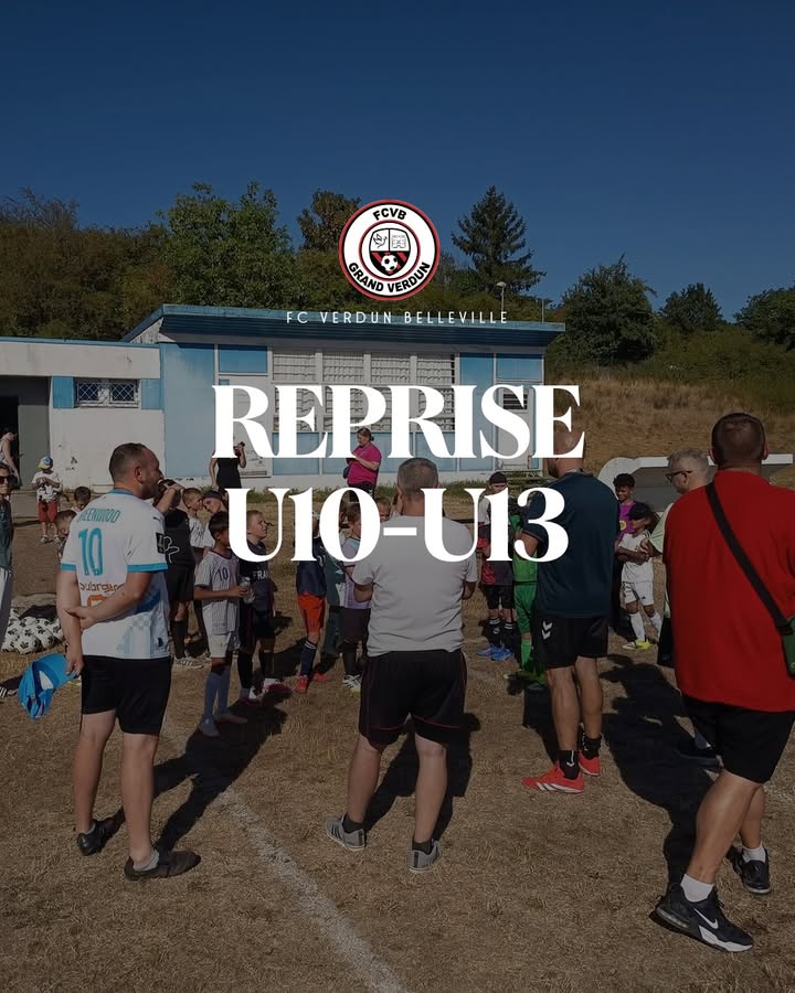 REPRISE POUR NOS U10/U11 ET U12/U13 !